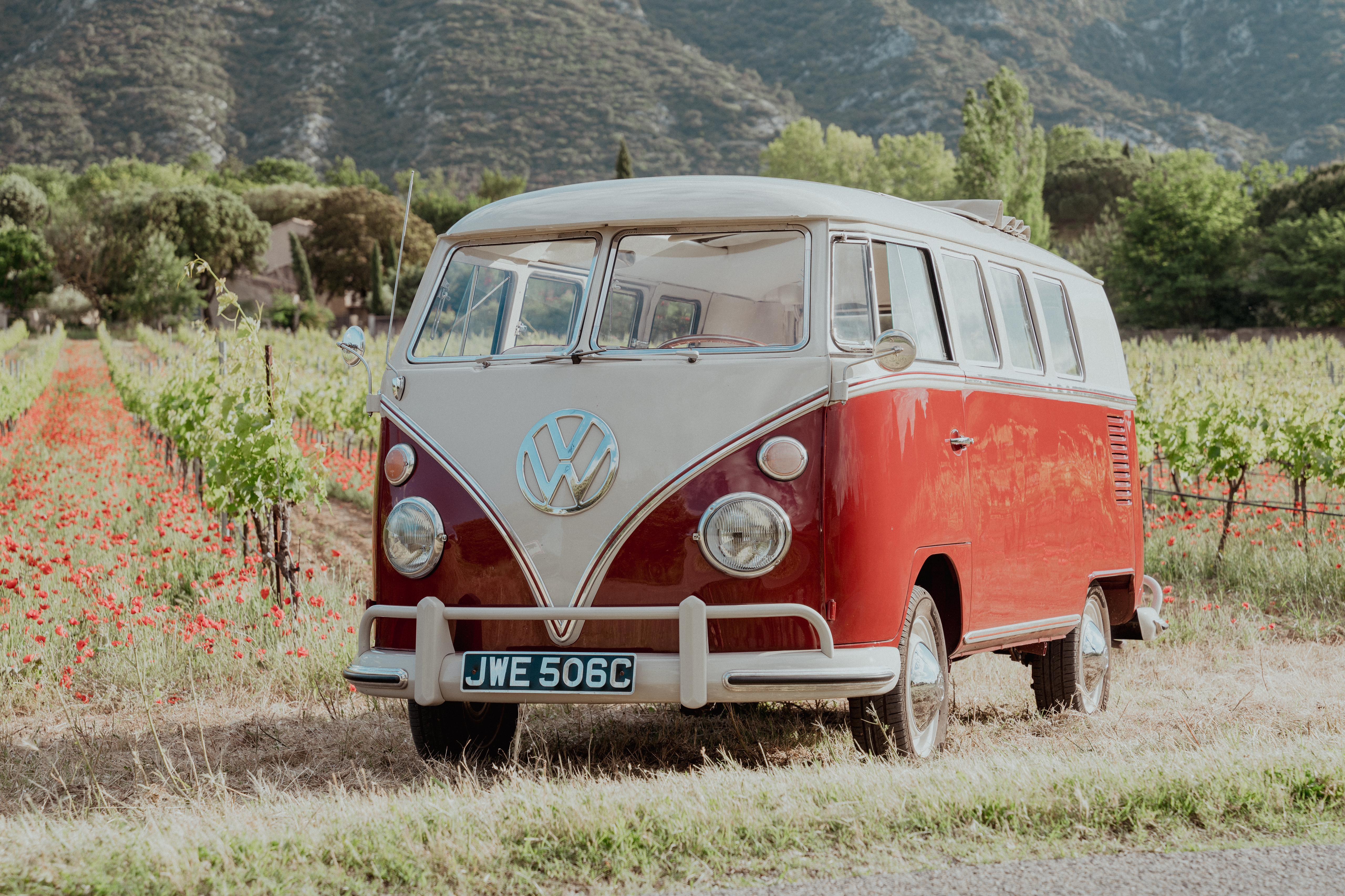A view of the Provence Classics VW bus 1964